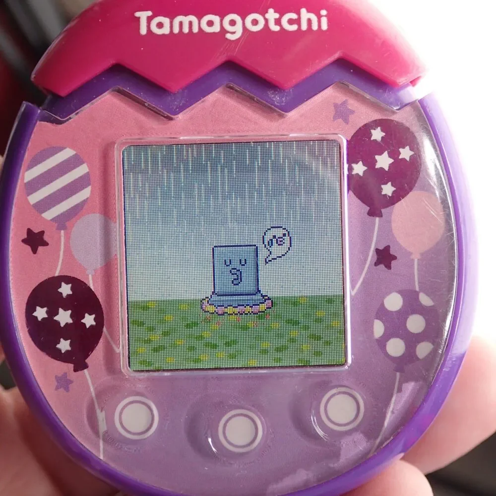 Tamagotchi Pix Party Balloons Purple 42900 w/Reprinted Instructions